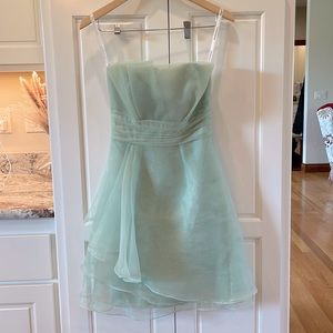 Bridesmaid dress.